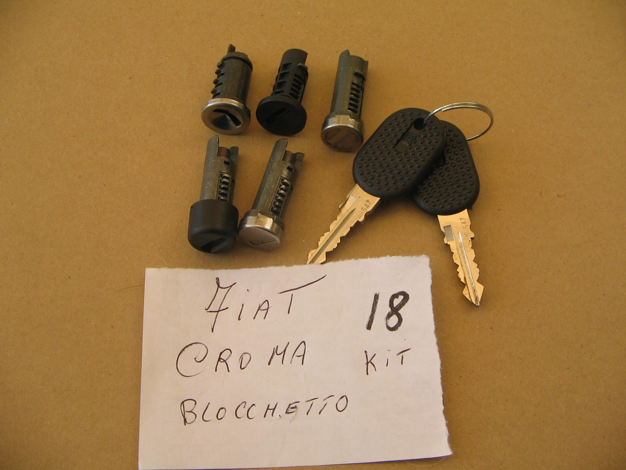 FIAT CROMA KIT BLOCCHETTI N.251